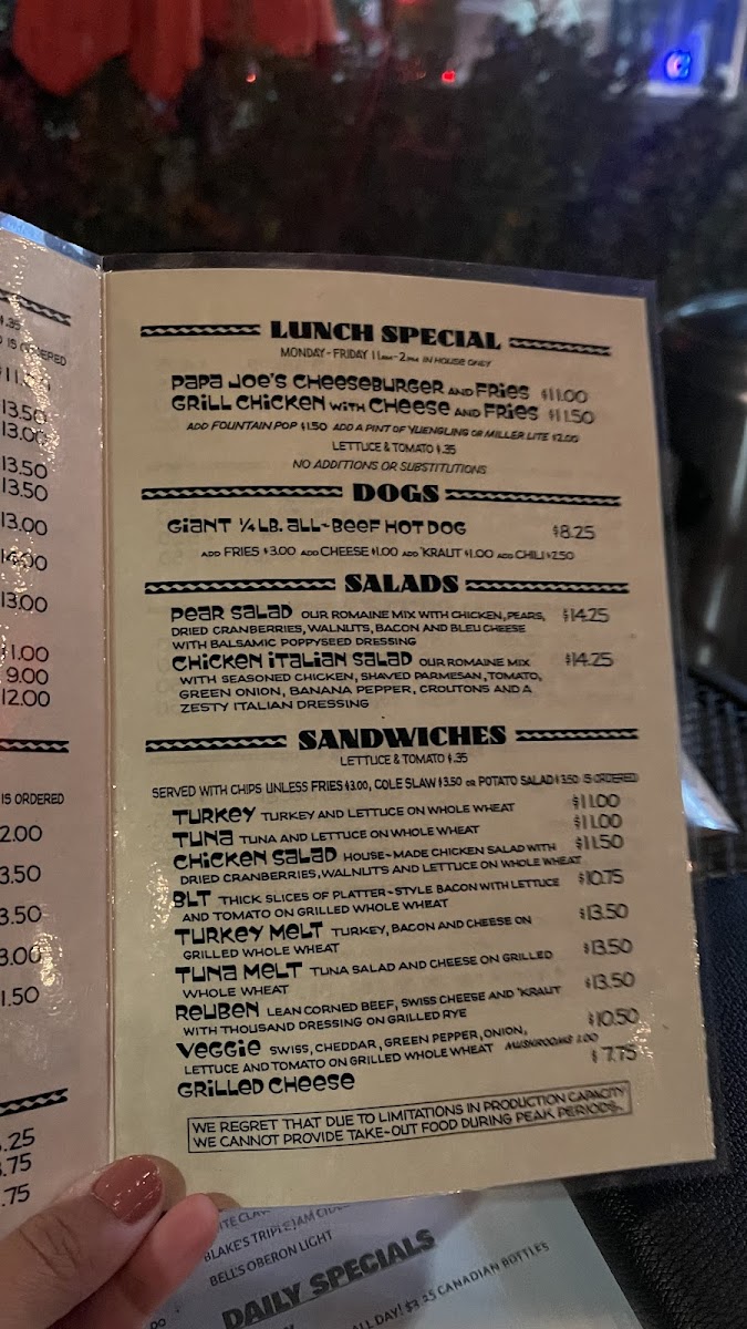 The Peanut Barrel Menu - Image 4